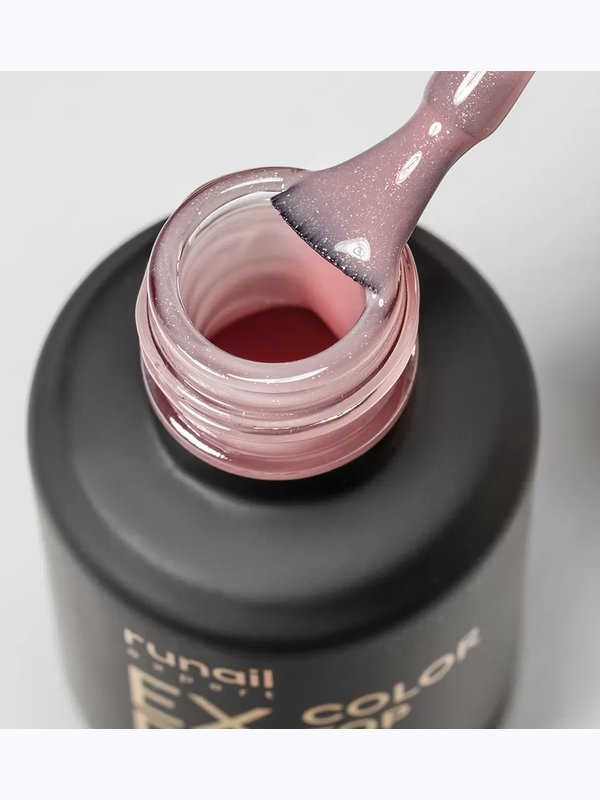 Топ цветной Top Color Non Sticky Runail Expert №158, 18мл флакон