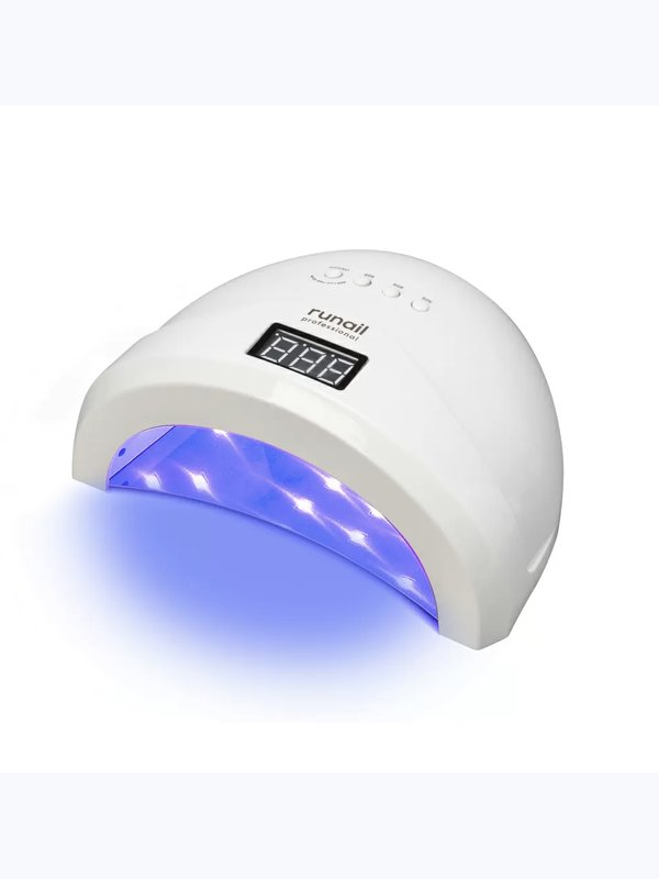 Лампа LED/UV излучения 48Вт (цвет: белый) runail professional №3837