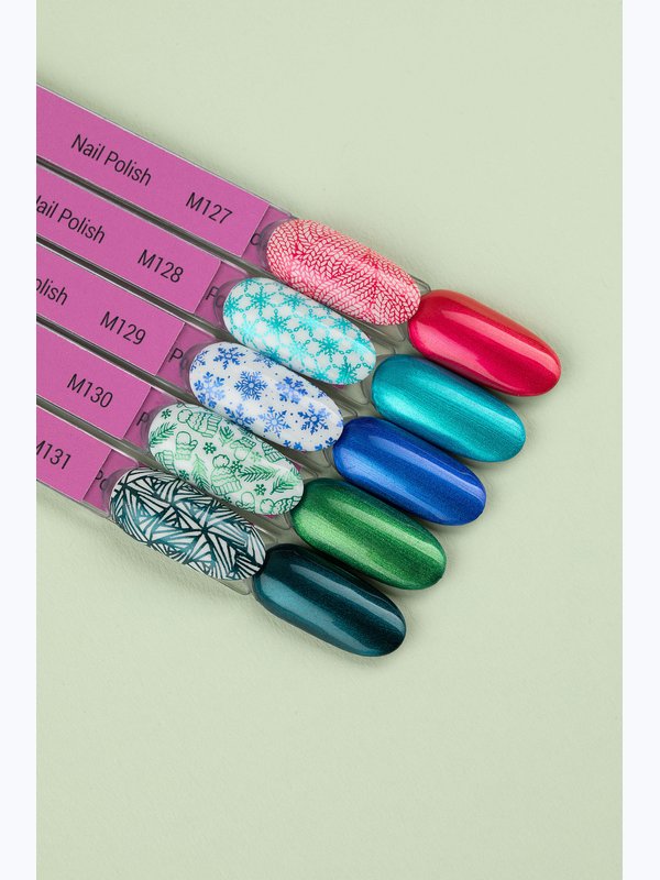 Swanky Pro, Лак для стемпинга M131 - Emerald Green, 6 мл