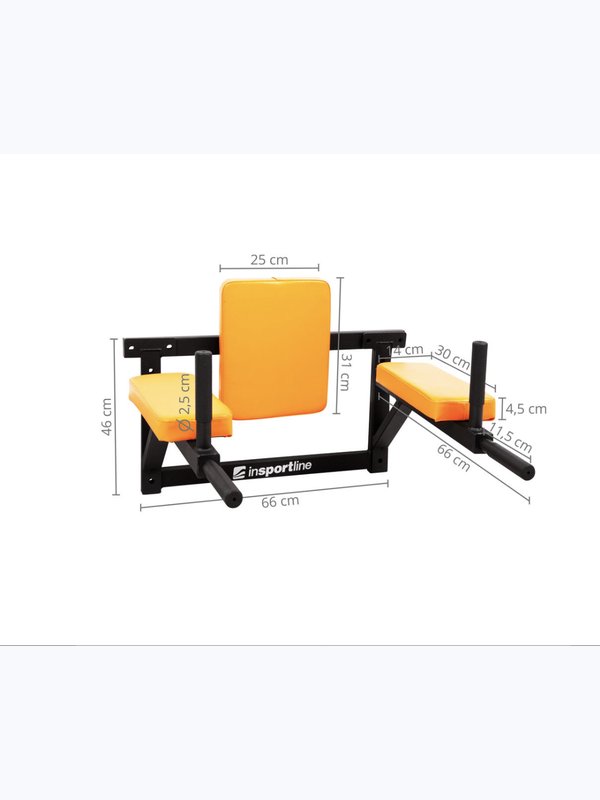 Bara tractiuni si abdomen (max. 150 kg) inSPORTline 10013-3 orange (5207)