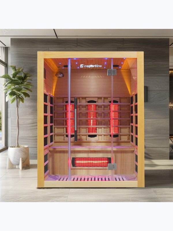 Sauna cu infrarosu (3 persoane) inSPORTline Trevirke 300 IN27400
