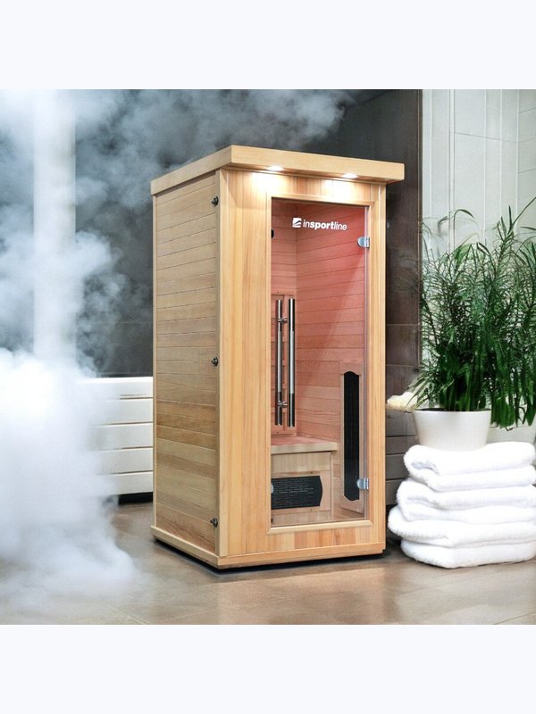 Sauna cu infrarosu (1 persoana) inSPORTline Mettsa 100 27380 (12172)