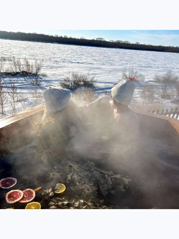 Чан на дровах