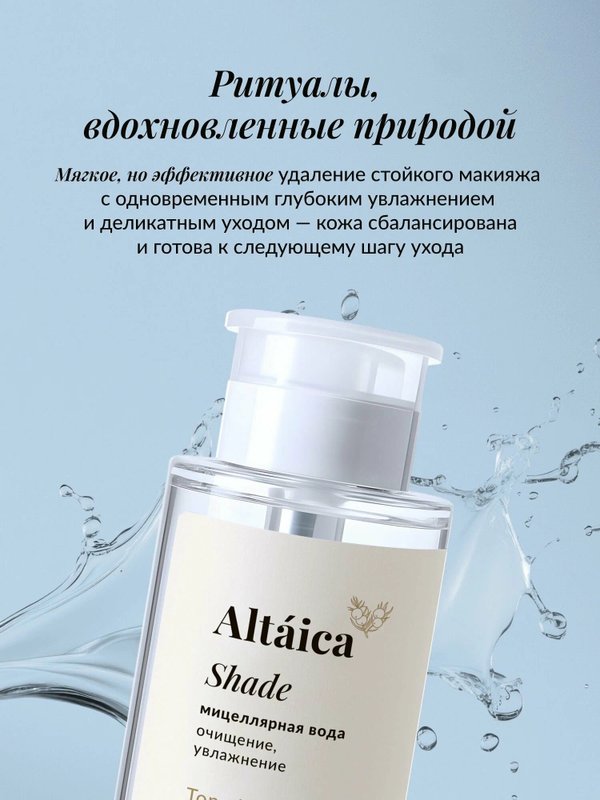 Мицелярная вода Shade