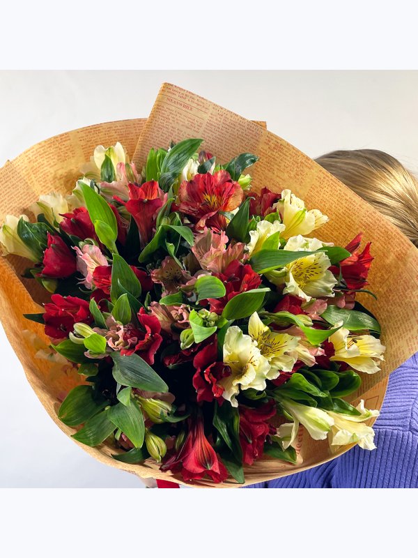 Alstroemeria in craft