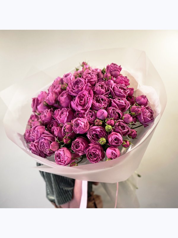 20 roses Misty Bubbles