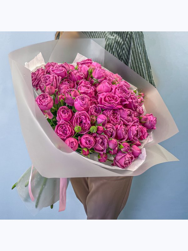 20 roses Misty Bubbles