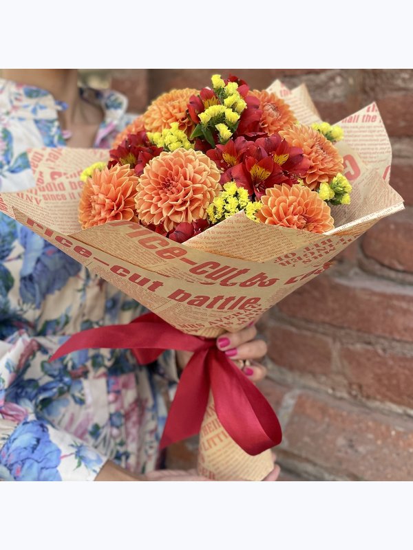 Bouquet Orange Sky