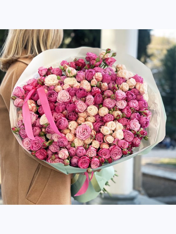 Pink sea Spray Pink Roses
