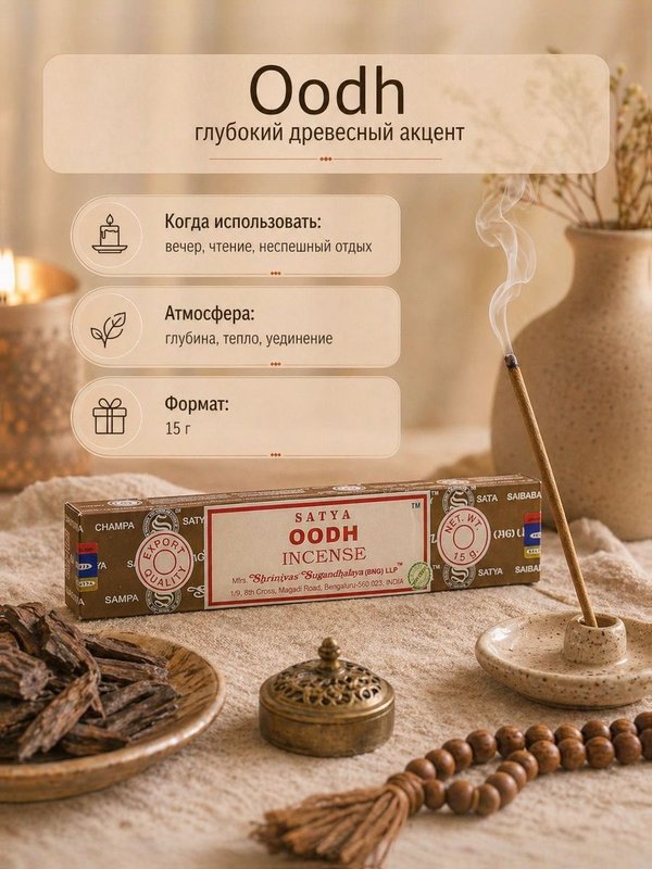 Набор благовоний Медитация и тишина