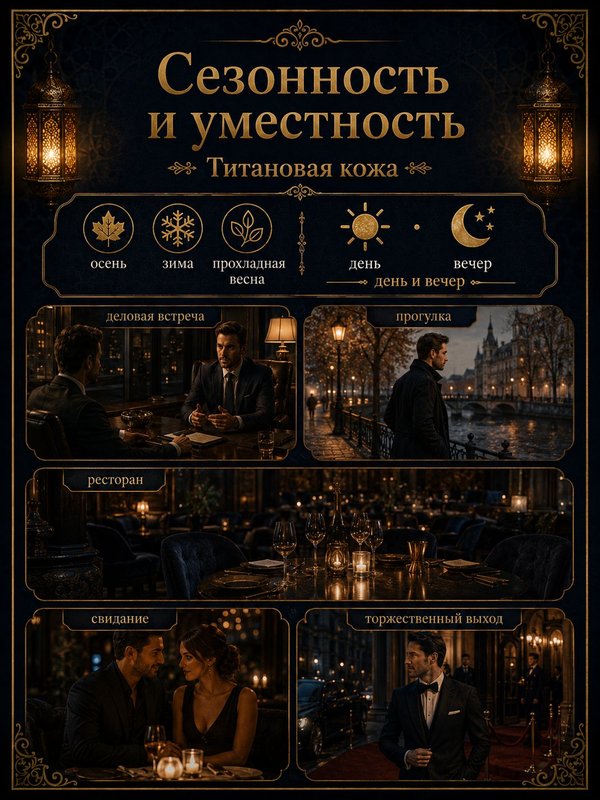 Масляные духи мужские Титановая кожа , стойкие, шариковые, древесно-кожаный аромат, 4 мл