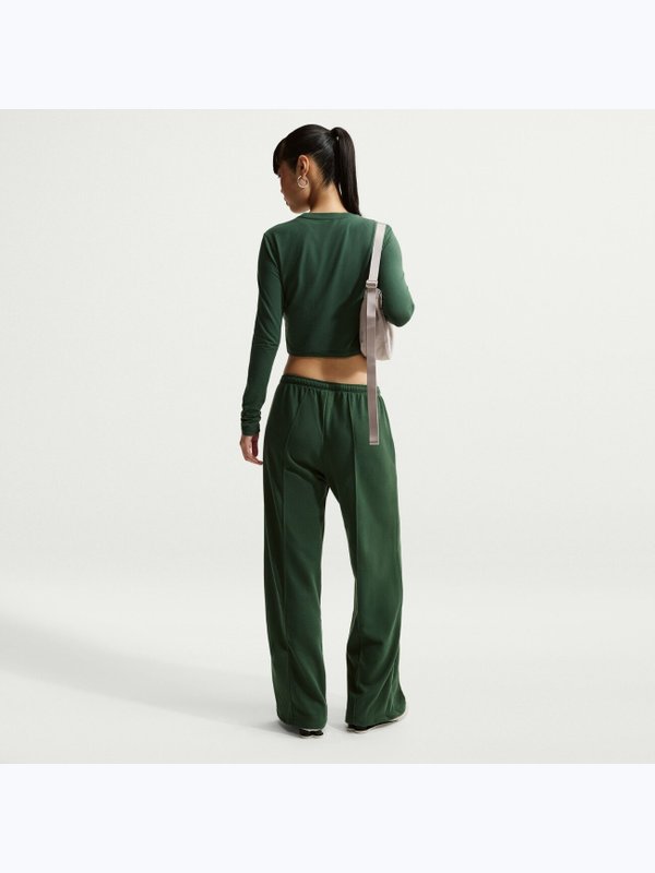 Pantaloni Nike Sportswear Chill Terry Mid-Rise French Terry
