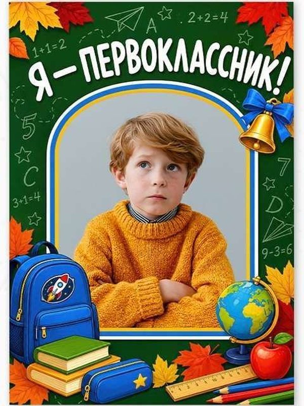 С 1 сентября! | Магнит, фотография, холст