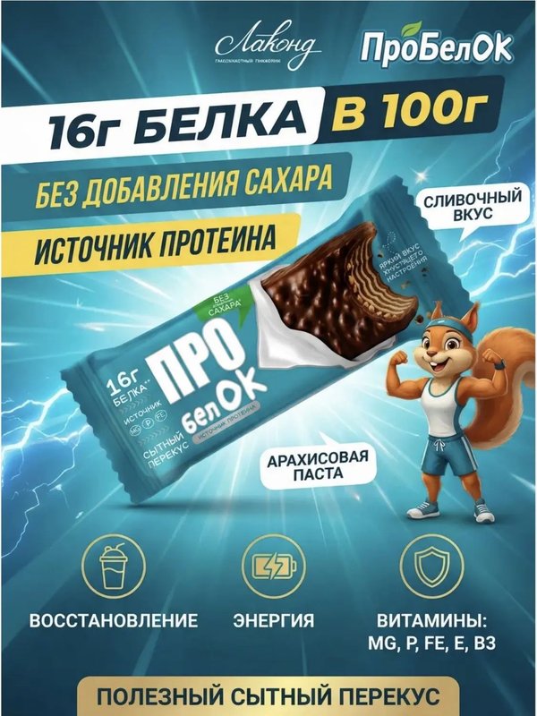 Конфеты с протеином про Белок, 500 грамм