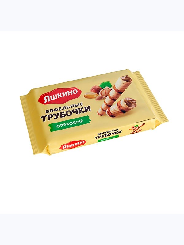 Вафельные трубочки «Яшкино» 190гр в ассортименте