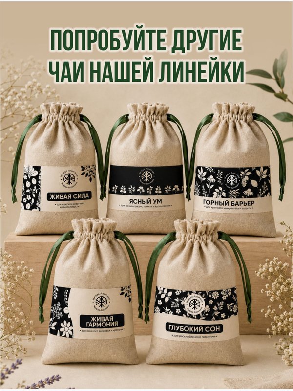 Живая Алхимия Травяной чай Ясный Ум 100г