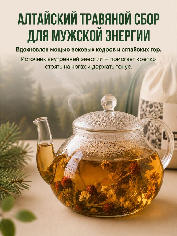 Живая Алхимия Травяной чай Живая Сила 100г