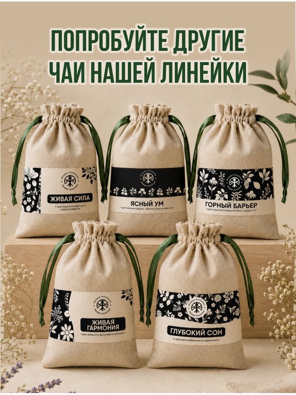 Живая Алхимия Травяной чай Живая Сила 100г
