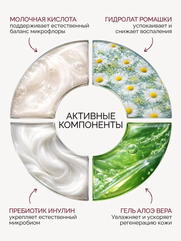 Пенка для интимной гигиены с молочной кислотой, 150 мл О cosmetic