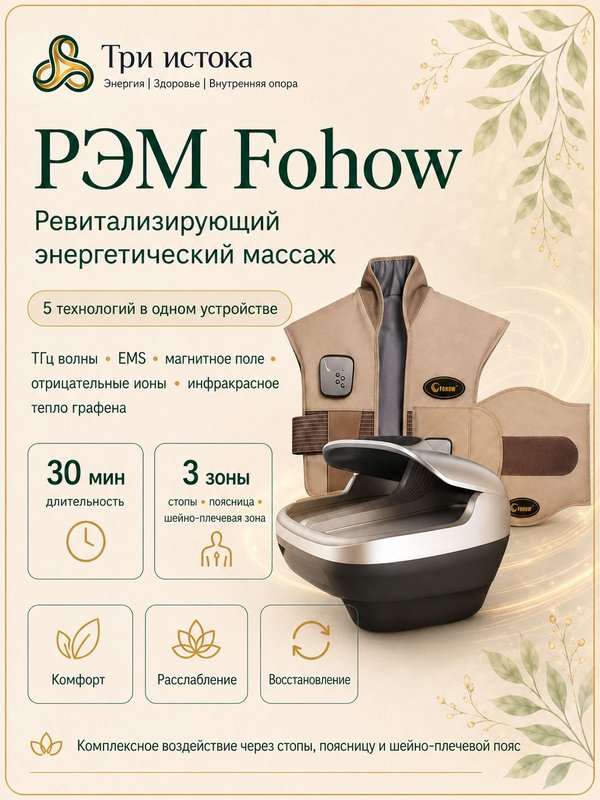 РЭМ — ревитализирующий энергетический массаж