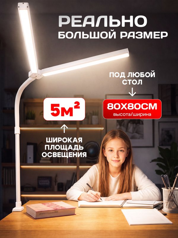 Riclend Лампа настольная на струбцине