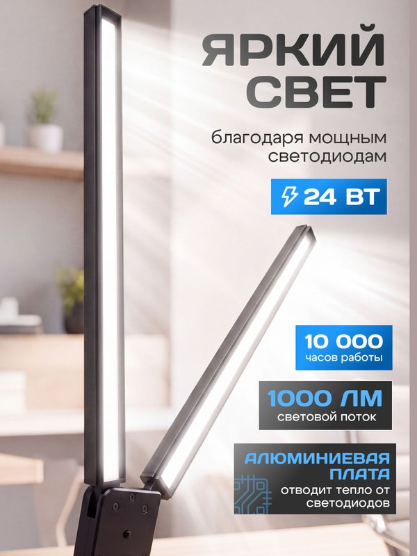 Riclend Лампа настольная на струбцине