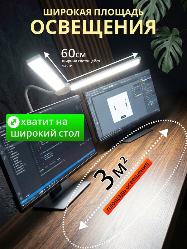 Riclend Лампа настольная на струбцине