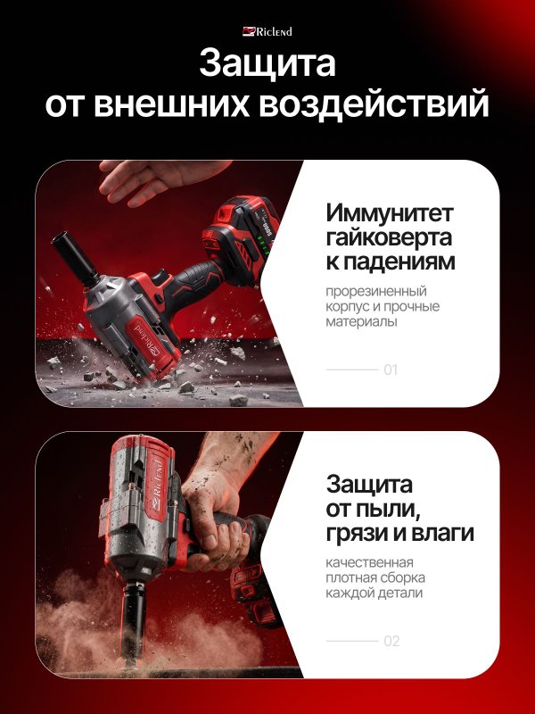 Riclend Гайковерт аккумуляторный ударный BL