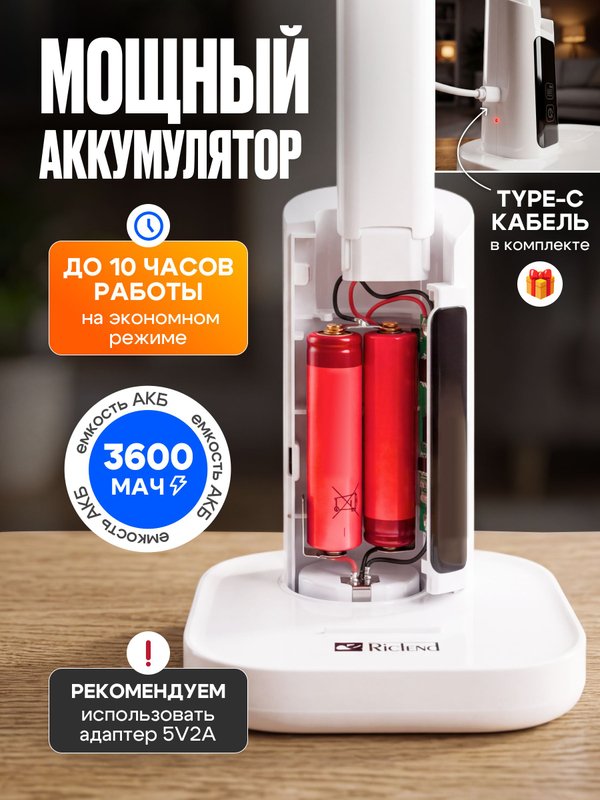 Riclend Лампа настольная для школьника