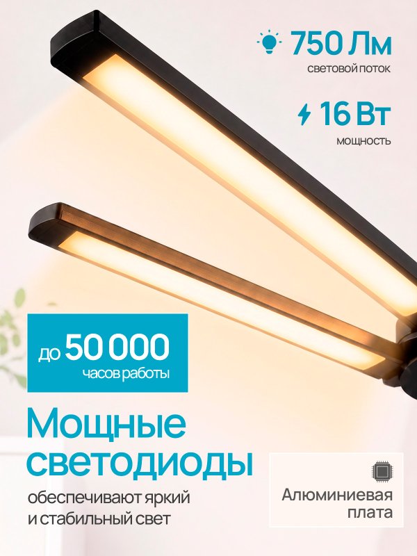 Riclend Лампа настольная на струбцине