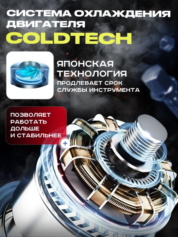 Riclend Гайковерт аккумуляторный ударный BL
