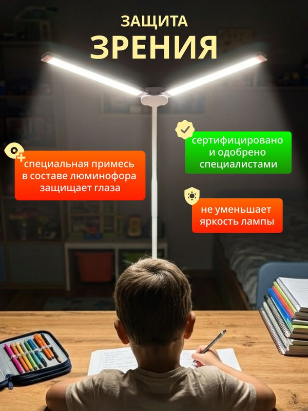 Riclend Лампа настольная на струбцине