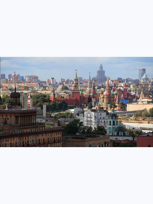 Тур в Москву на ЖД, Москва-Кремль Измайлове-Царицыно-Коломенское, отели 3-4* 2 ночи