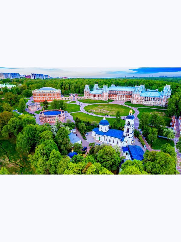 Тур в Москву на ЖД, Москва-Кремль Измайлове-Царицыно-Коломенское, отели 3-4* 2 ночи