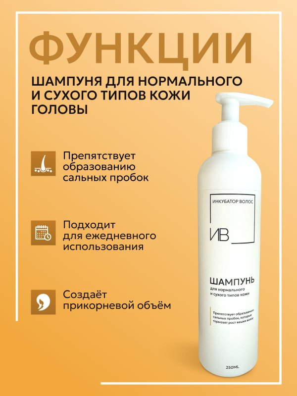 Шампунь для жирного типа кожи головы