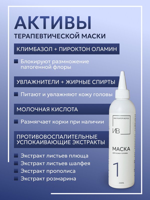 Маска для кожи головы