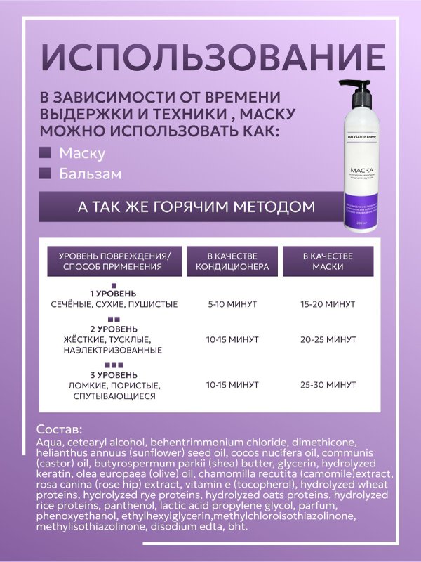 Маска многофункциональная кондиционирующая