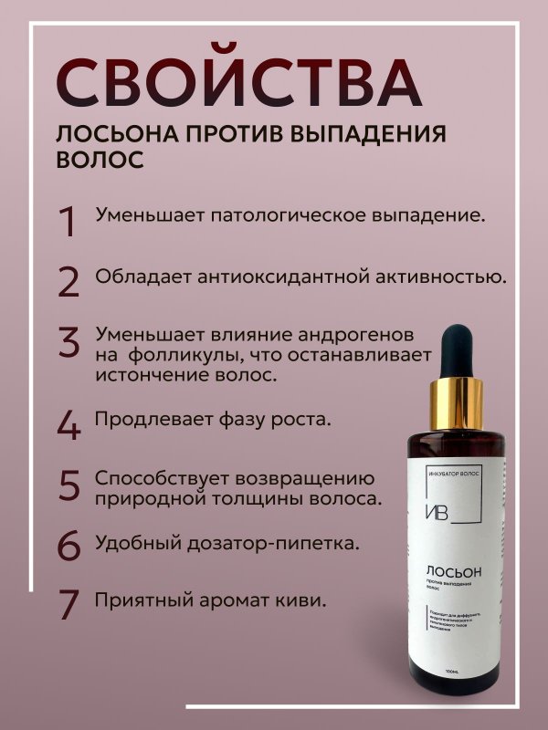 Лосьон против выпадения волос