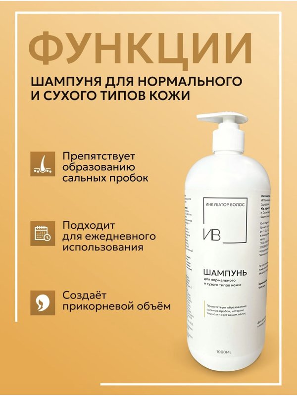 Шампунь для жирного типа кожи головы