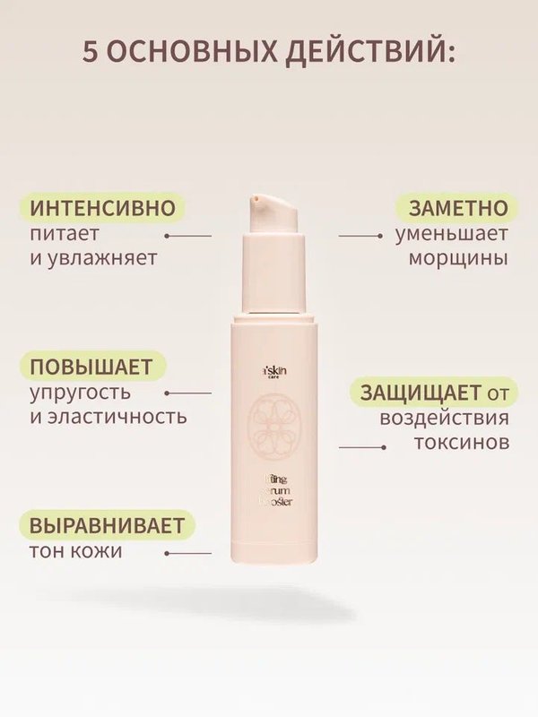 Сыворотка для лица увлажняющая с лифтинг эффектом от морщин, Корея