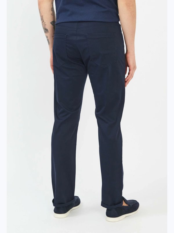 Брюки GROSTYLE 5-Pocket Satin Темно-синий