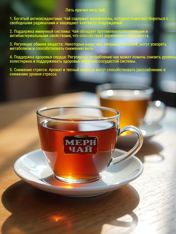 Мери Чай Фруктовый рай в пакетиках 25 пак. 5 шт.