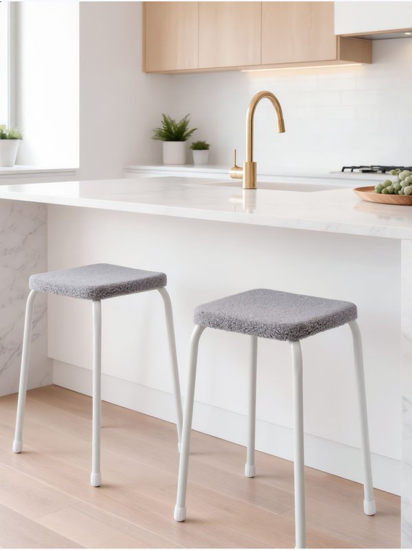 Lavatera_Home чехол для табуретки квадратный на резинке,1 шт.