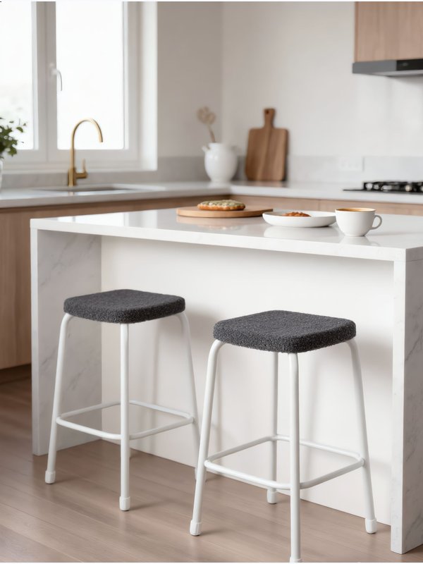 Lavatera_Home чехол на квадратный табурет на резинке, 1 шт.