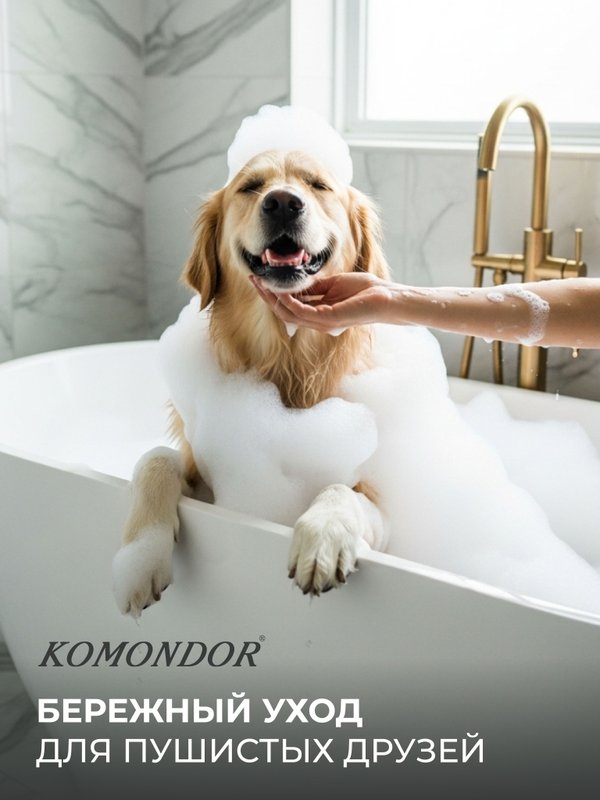 Спрей-кондиционер от колтунов (для расчесывания) KOMONDOR BASE, 250 мл