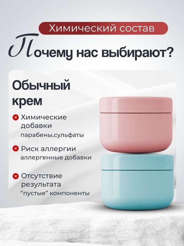 Дневной увлажняющий крем K.E.N. для всех типов кожи лица из натуральных компонентов, 30 мл