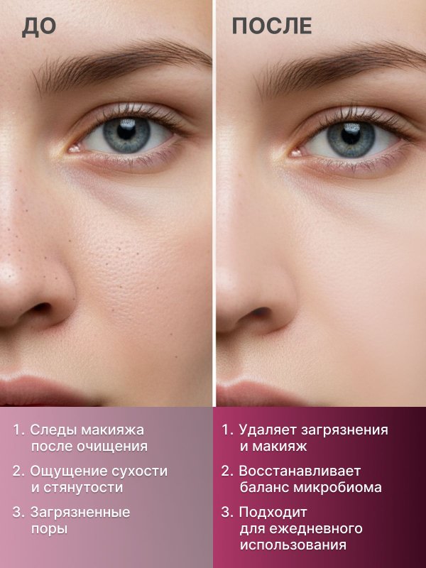 Пенка для умывания 2 шт