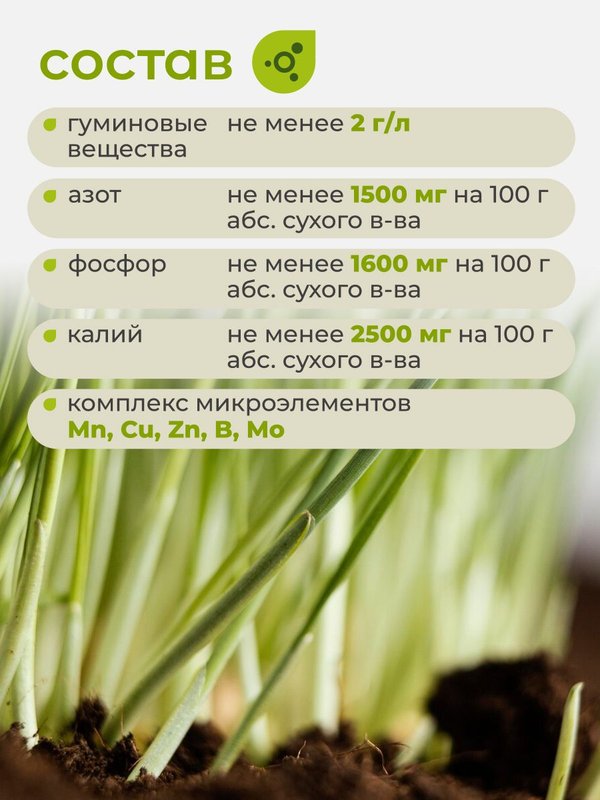 Органическое удобрение для рассады овощей / подкормка для огурцов и помидоров на подоконнике / стимулятор роста и корнеобразования ArPeBio 2 л