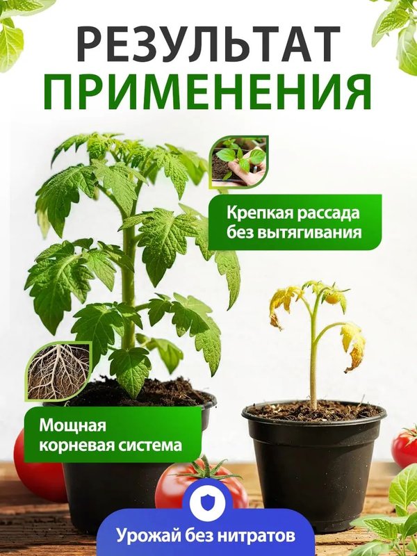 Удобрение для огурцов кабачков патиссонов/ подкормка для огурцов жидкая EcoLike 500 мл