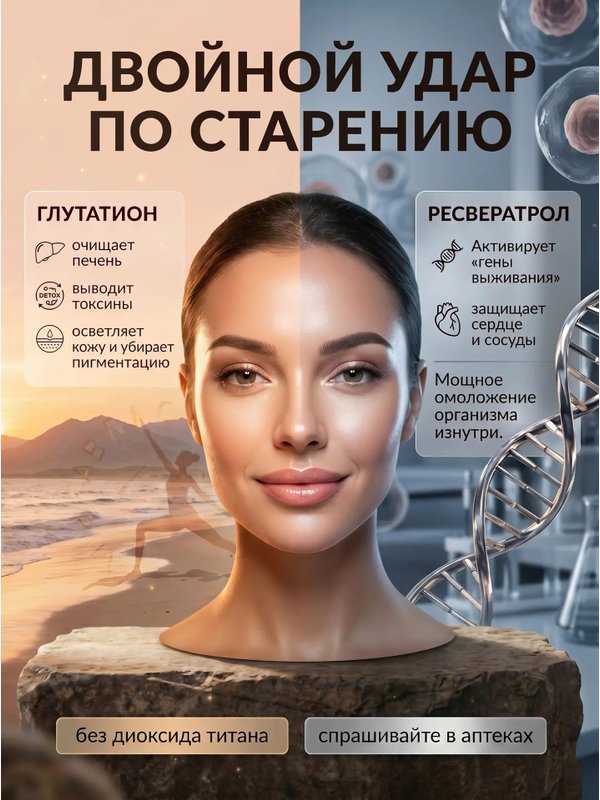 Глутатион + ресвератол